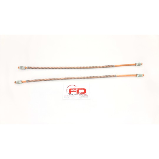 COPPIA TUBI RAME POSTERIORI FIAT 500F/L/R/126