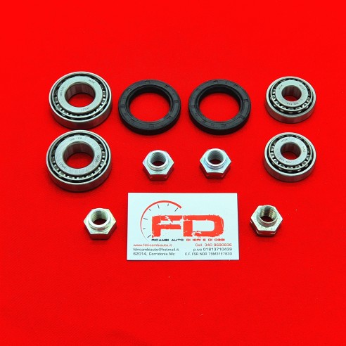 KIT CUSCINETTI RUOTE ANTERIORI FIAT 500 T.T