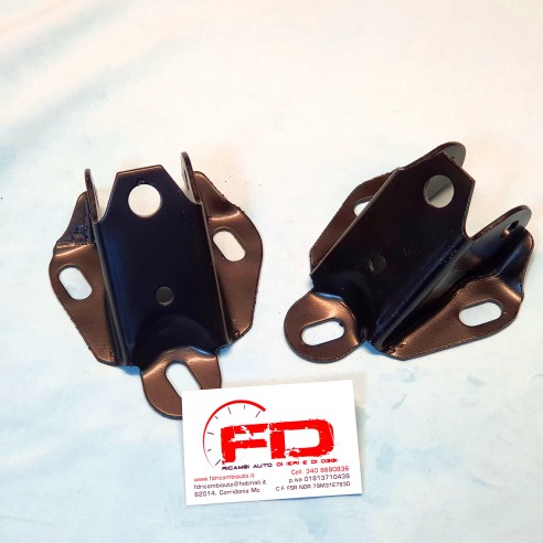 COPPIA SUPPORTI BRACCI POSTERIORI FIAT 500 126