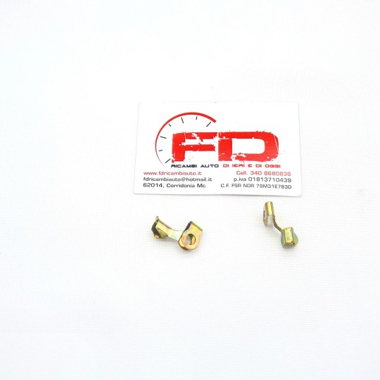 COPPIA FERMI ASTA ACCELERATORE PER FIAT 500 126