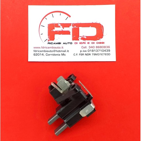 SUPPORTO CON SPAZZOLE PER ALTERNATORE ZELMOT FIAT 500 / 126