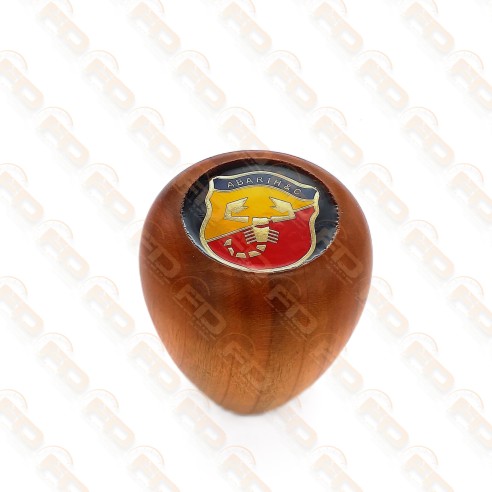 POMELLO CAMBIO IN LEGNO ABARTH