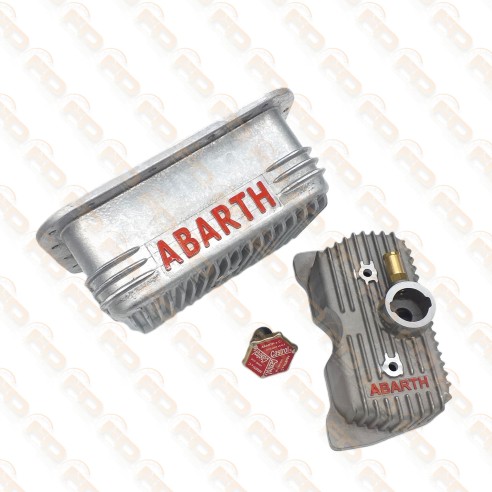 COPPA OLIO ABARTH COPERCHIO PUNTERIE ALTO SCRITTA ROSSA