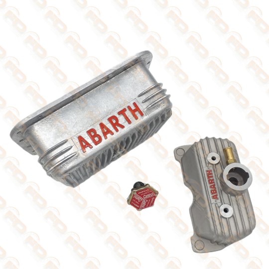 COPPA OLIO ABARTH COPERCHIO PUNTERIE BASSO SCRITTA ROSSA