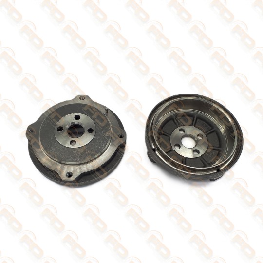 COPPIA TAMBURI POSTERIORI FIAT 500D/F/L/R/126 1? serie