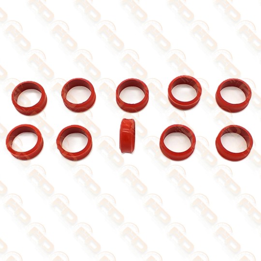 SET 10 GOMMINI CANNETTE ALTI AL SILICONE FIAT 500