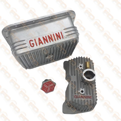 COPPA OLIO GIANNINI COPERCHIO PUNTERIE ALTO SCRITTA ROSSA