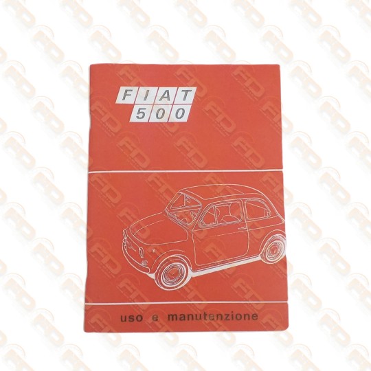 LIBRETTO USO E MANUTENZIONE FIAT 500 F 1°SERIE (COPIA)